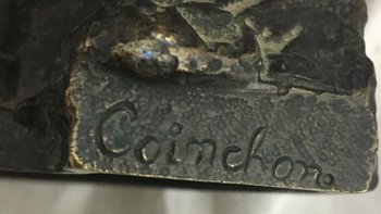Bronze by Jacques Théodore Coinchon