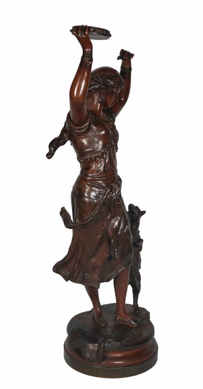 Bronze Esméralda Signé Austria Bergmann 1861-1936