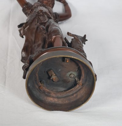 Bronze Esméralda Signé Austria Bergmann 1861-1936