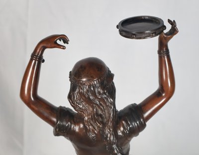 Bronze Esméralda Signé Austria Bergmann 1861-1936