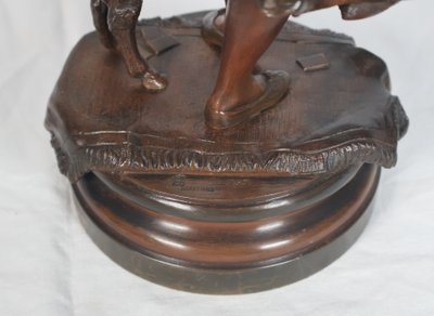 Bronze Esméralda Signé Austria Bergmann 1861-1936