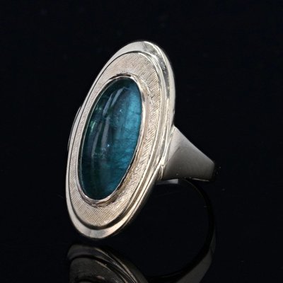 Bague Tourmaline Pain De Sucre Et Or
