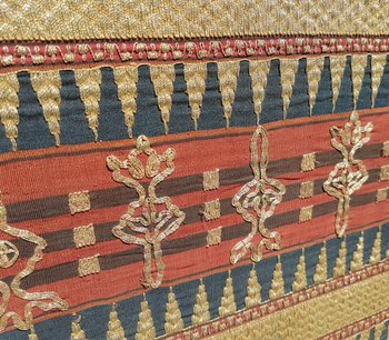 Ceremonial Sarong carpet, Late 19th, Early 20th Century, Sumatra, Indonesia