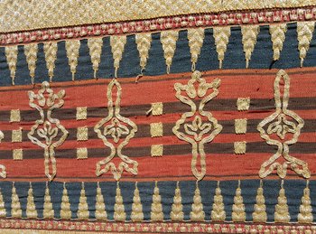 Ceremonial Sarong carpet, Late 19th, Early 20th Century, Sumatra, Indonesia