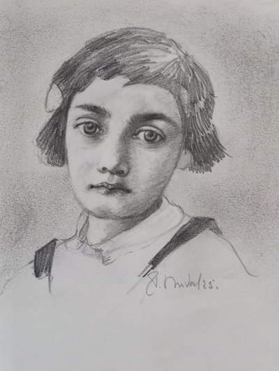 Portrait D'Anne Frank en 1936