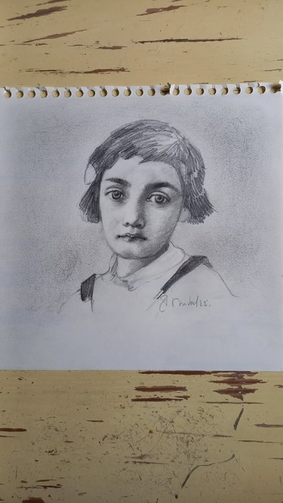 Portrait D'Anne Frank en 1936
