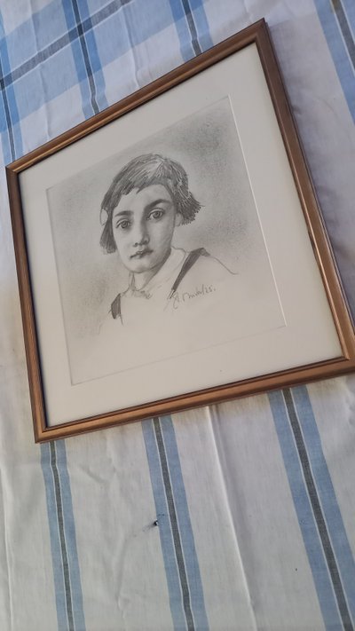 Portrait D'Anne Frank en 1936