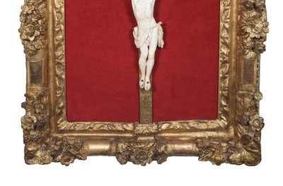 Provençal ivory Christ from the Regency period, early 18th century