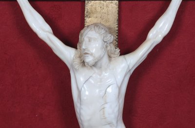 Provençal ivory Christ from the Regency period, early 18th century
