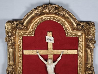 Provençal ivory Christ from the Regency period, early 18th century
