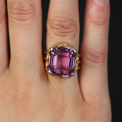 Ancient Kunzite Ring