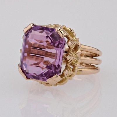 Ancient Kunzite Ring