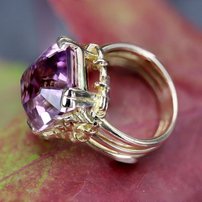 Ancient Kunzite Ring
