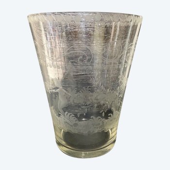 Vase en cristal