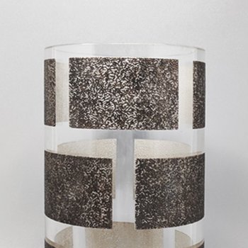 1980 Beautiful Vase by Sottsass Associati for Egizia. Made in Italy