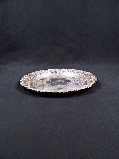 Sheffield versilbertes Trophäentablett Fairfield Horse Show 1935