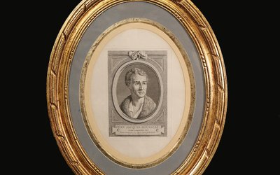 Portrait de J.J. Rousseau, Gravure XIXe