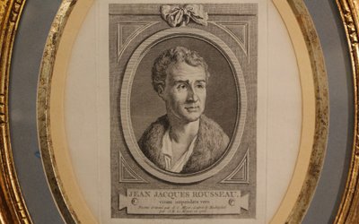 Portrait de J.J. Rousseau, Gravure XIXe