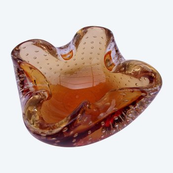 Murano glass ashtray, year 70