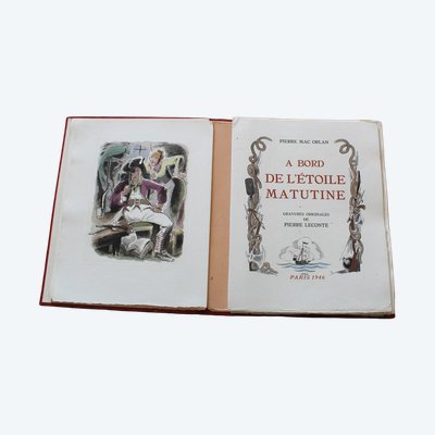 Livre [pierre Leconte] - ‎ ‎pierre Mac Orlan‎ ‎a Bord De l'étoile Matutine