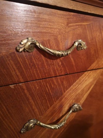 Cassettiera - Art Deco - Mogano e palissandro - Circa 1930