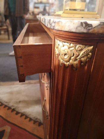 Cassettiera - Art Deco - Mogano e palissandro - Circa 1930
