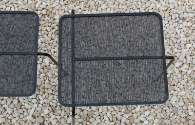 3 Soumba-Satztische von Mathieu Matégot, ca. 1953