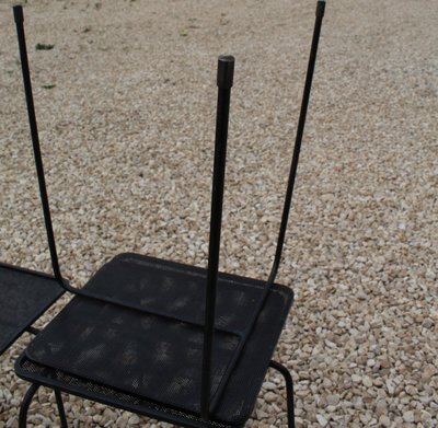 3 Soumba-Satztische von Mathieu Matégot, ca. 1953