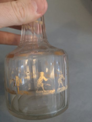 Carafe à liqueur - Verre - XVIIIème siècle 