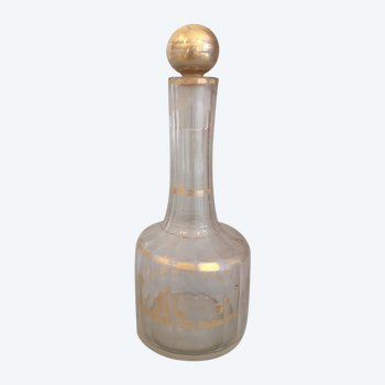 Carafe à liqueur - Verre - XVIIIème siècle 