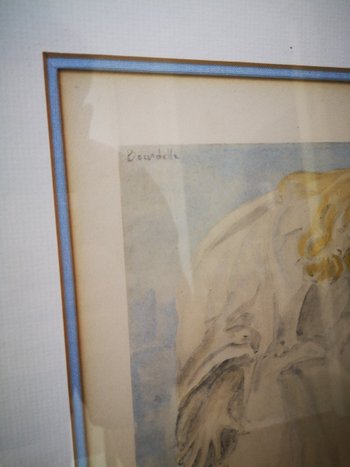 Antoine Bourdelle (d'après) - Prière du Christ - Lithographie signée