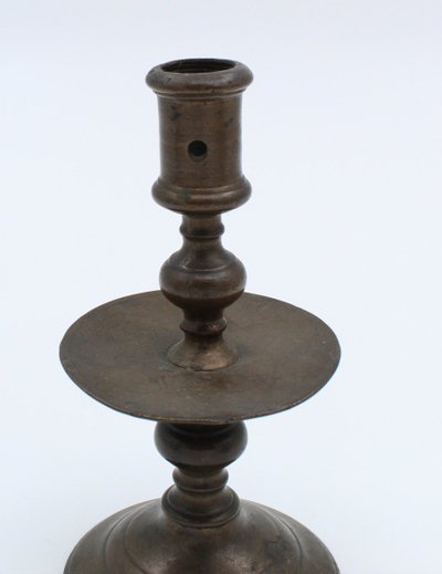 16th/17th Century Bronze Candlestick