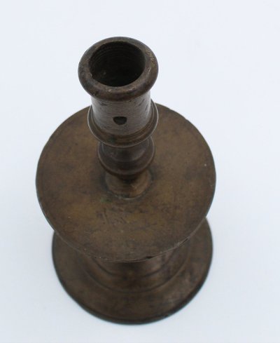 Bougeoir En Bronze Tourné - Style XVIIe Siècle, Haute Époque, France