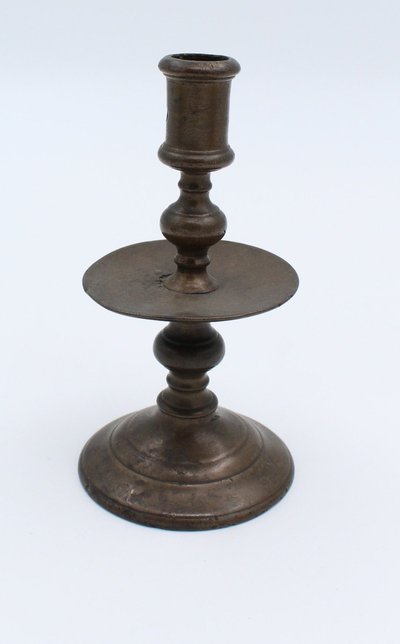 16th/17th Century Bronze Candlestick