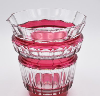 Bolero Crystal Vase by Charles Graffart for Val Saint Lambert