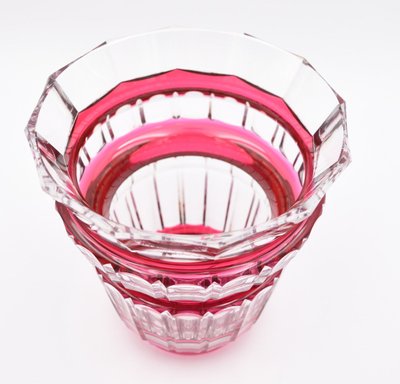 Bolero Crystal Vase by Charles Graffart for Val Saint Lambert