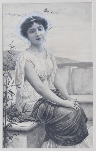 Drawing: Wash Made by Lionel Péraux elegant