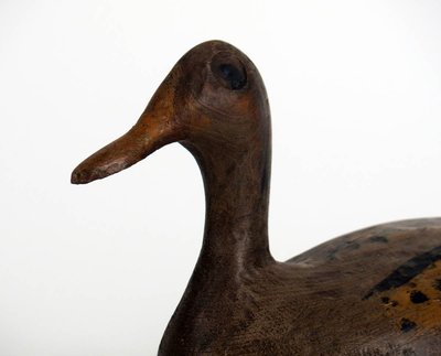 Canard appelant ou leurre en bois