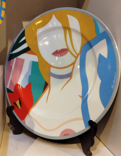Assiette décorative – Tom Wesselmann – Pop Art en édition limitée