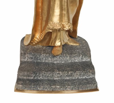 Art Deco period chryselephantine bronze Dominique ALONZO