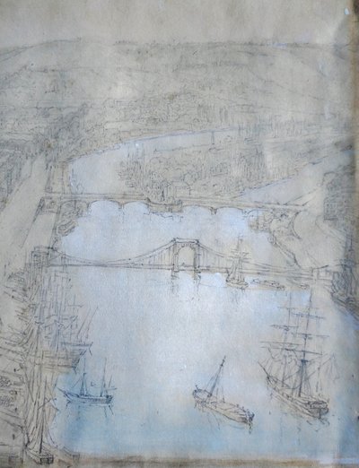 Rouen, Dessin XIXe siècle.
