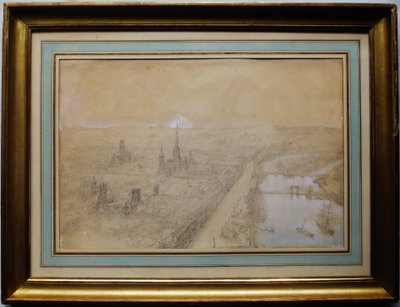 Rouen, Dessin XIXe siècle.
