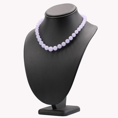 Collier De Perles De Jade Jadeite Parme