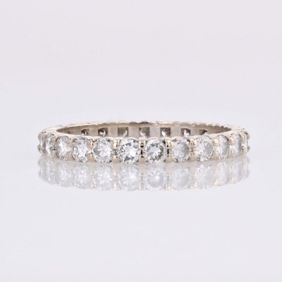 Alliance Or Blanc Diamants Occasion