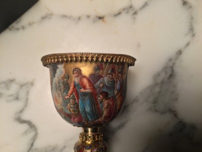 Email de Vienne XIXe siècle  scènes bibliques