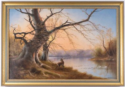 Nils Hans CHRISTIANSEN (1850-1922), Der Wald