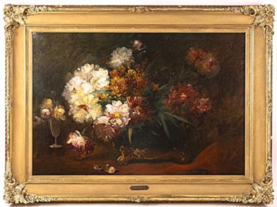 Der Blumenstrauß Victor VINCELET 1839-1871