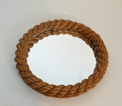 Round Rope Mirror By Audoux Minet