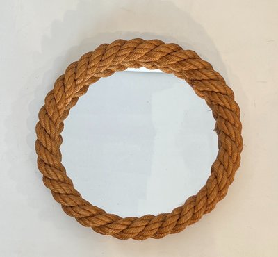 Round Rope Mirror By Audoux Minet