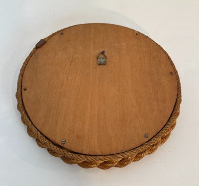 Round Rope Mirror By Audoux Minet